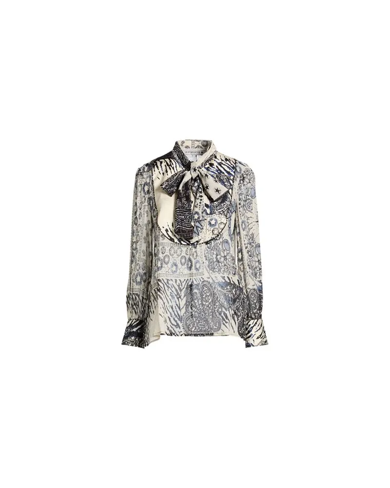 SHIRTAPORTER TOPS - Topsauf YOOX.COM Hellblau