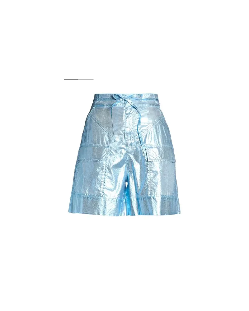 Pinko HOSEN & RÖCKE - Shorts & Bermudashortsauf YOOX.COM Himmelblau