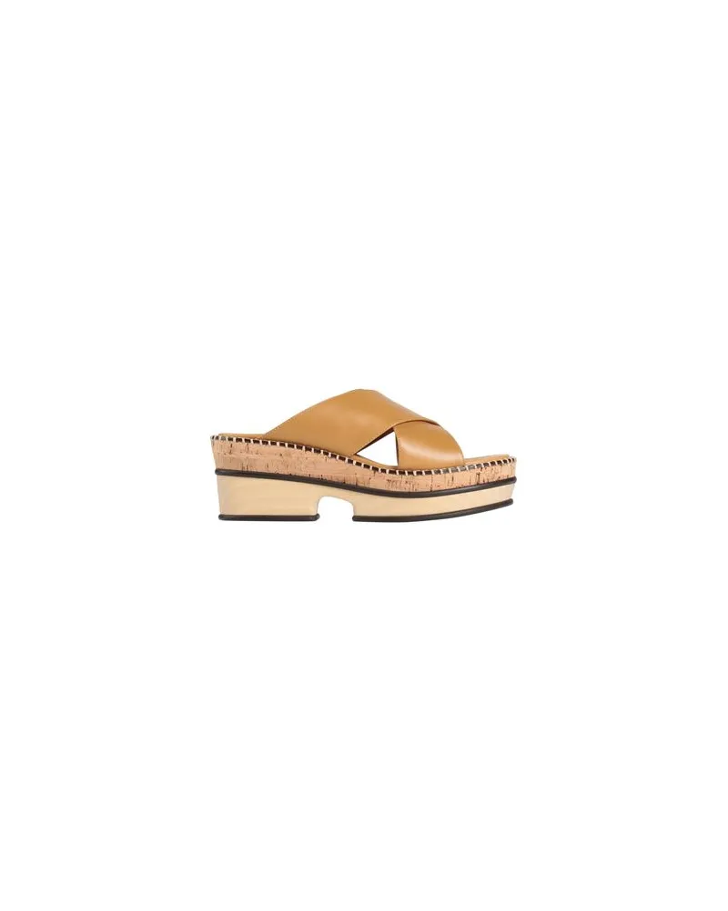 Chloé SCHUHE - Mules & Clogsauf YOOX.COM Kamel