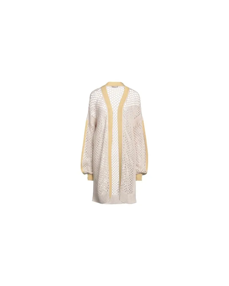 AGNONA STRICKWAREN - Strickjackenauf YOOX.COM Elfenbein