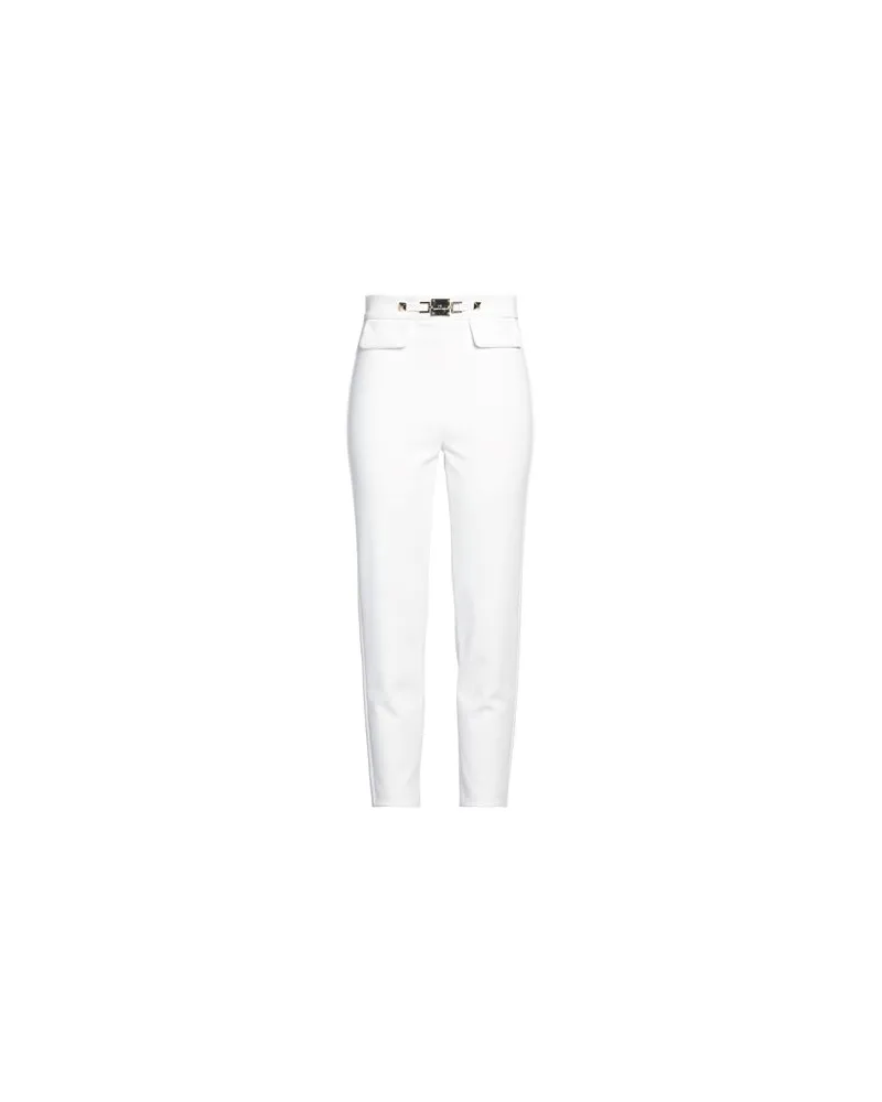 Elisabetta Franchi HOSEN & RÖCKE - Hosenauf YOOX.COM Weiß