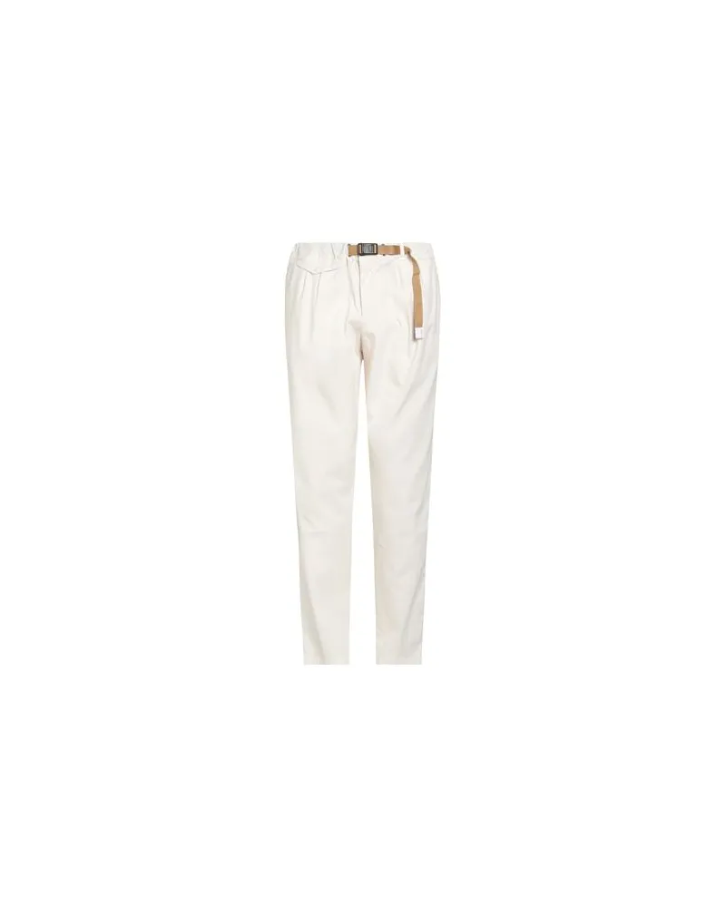 PLAN C HOSEN & RÖCKE - Hosenauf YOOX.COM Cremeweiß
