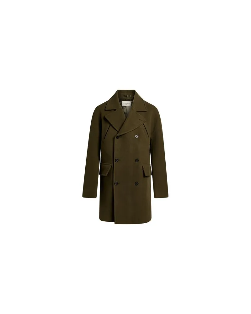 Officine Generale JACKEN & MÄNTEL - Mäntelauf YOOX.COM Militärgrün