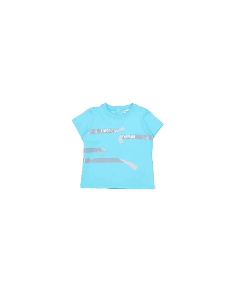 Emporio Armani TOPS - T-shirtsauf YOOX.COM Azurblau