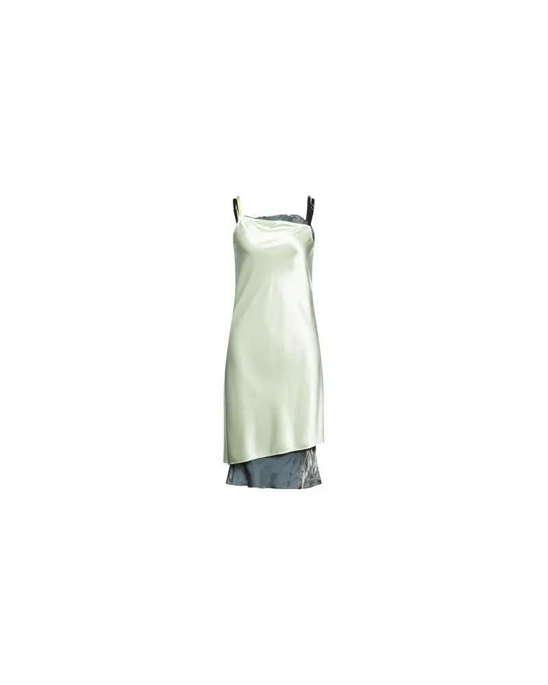Helmut Lang KLEIDER - Midi-Kleiderauf YOOX.COM Säuregrün