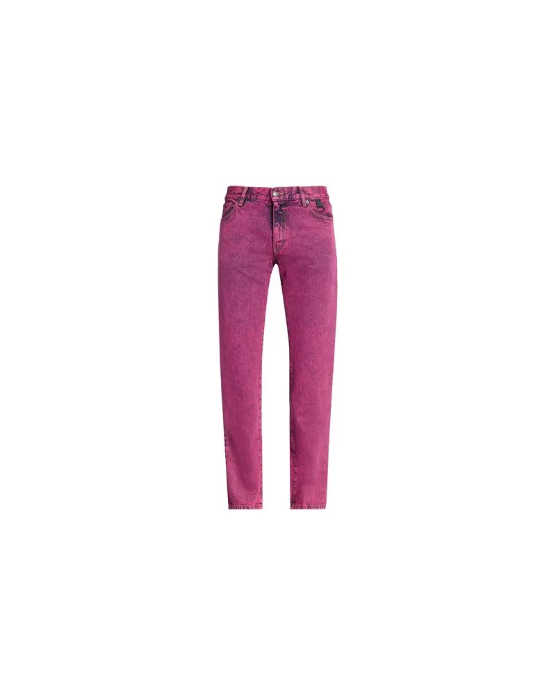 Moschino COUTURE - HOSEN & RÖCKE - Jeanshosenauf YOOX.COM Magenta