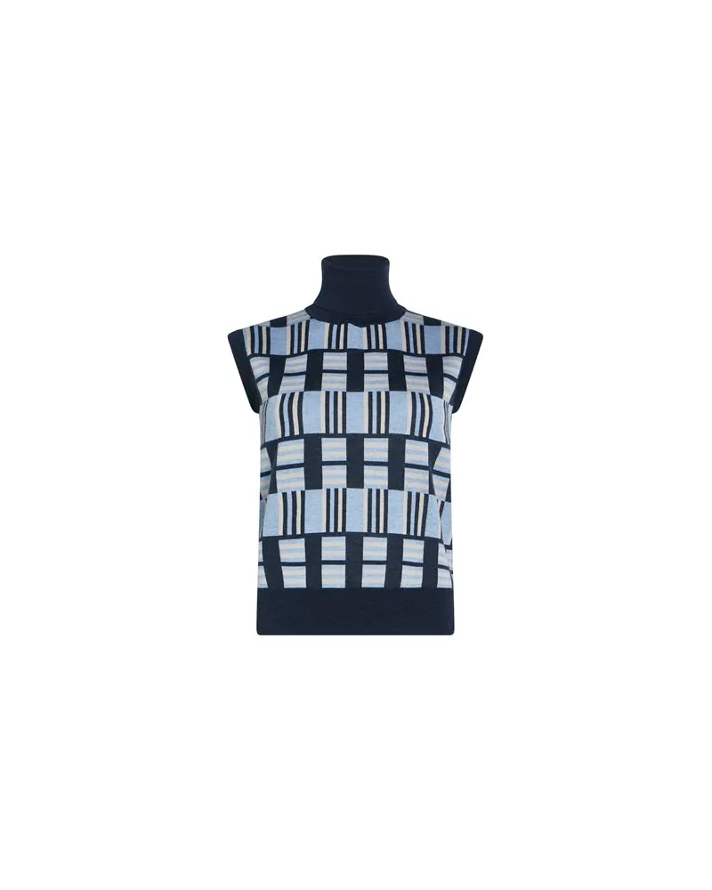 MOORER STRICKWAREN - Rollkragenpulloverauf YOOX.COM Hellblau