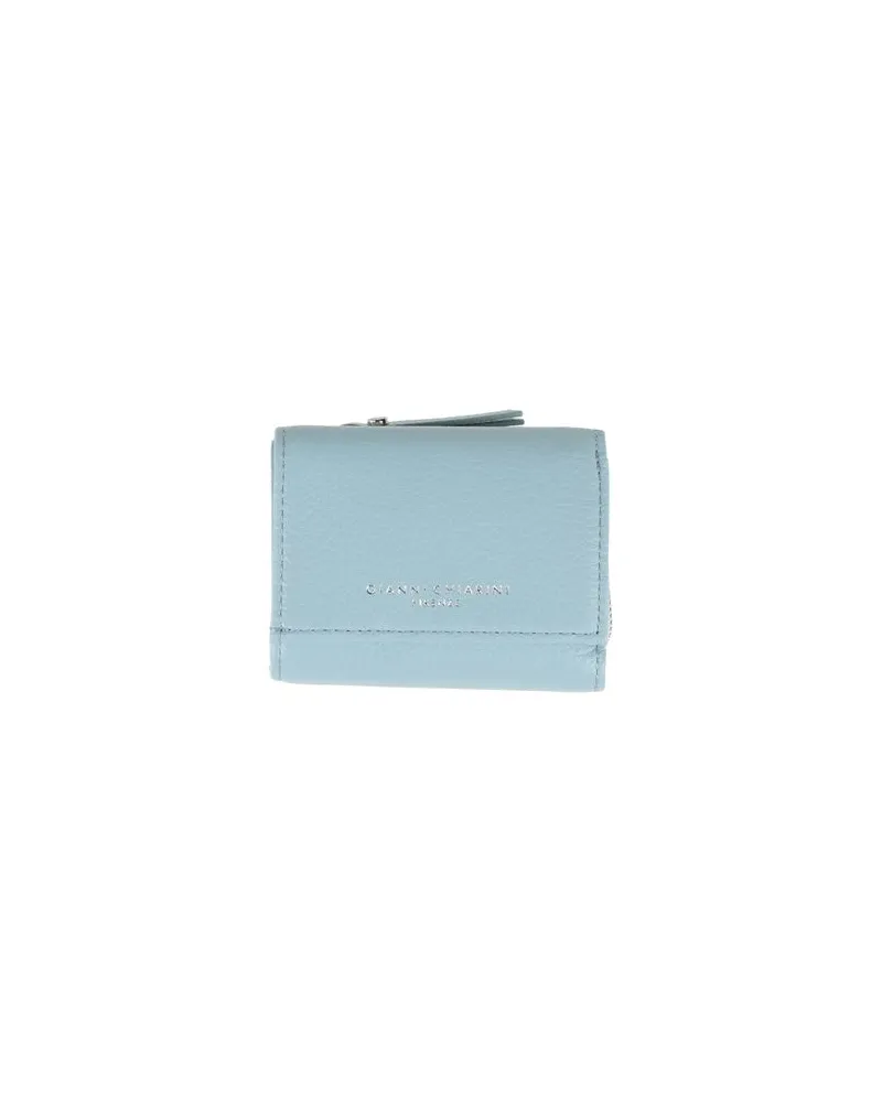 Gianni Chiarini Kleinlederwaren - Brieftaschenauf YOOX.COM Himmelblau