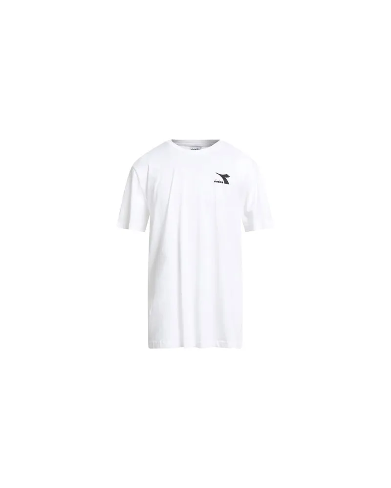 Diadora TOPS - T-shirtsauf YOOX.COM Weiß