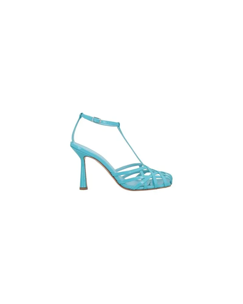 Aldo Castagna SCHUHE - Sandalenauf YOOX.COM Azurblau