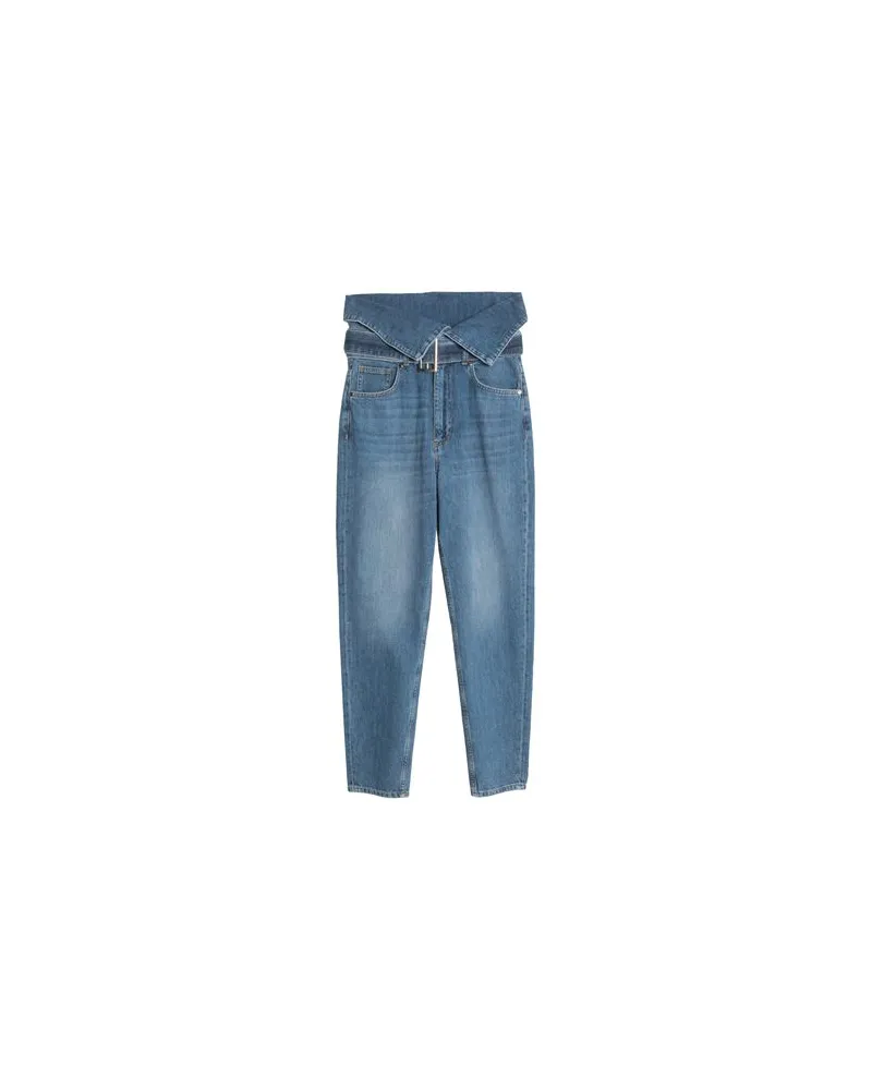 Silvian Heach DENIM - HOSEN & RÖCKE - Jeanshosenauf YOOX.COM Blau