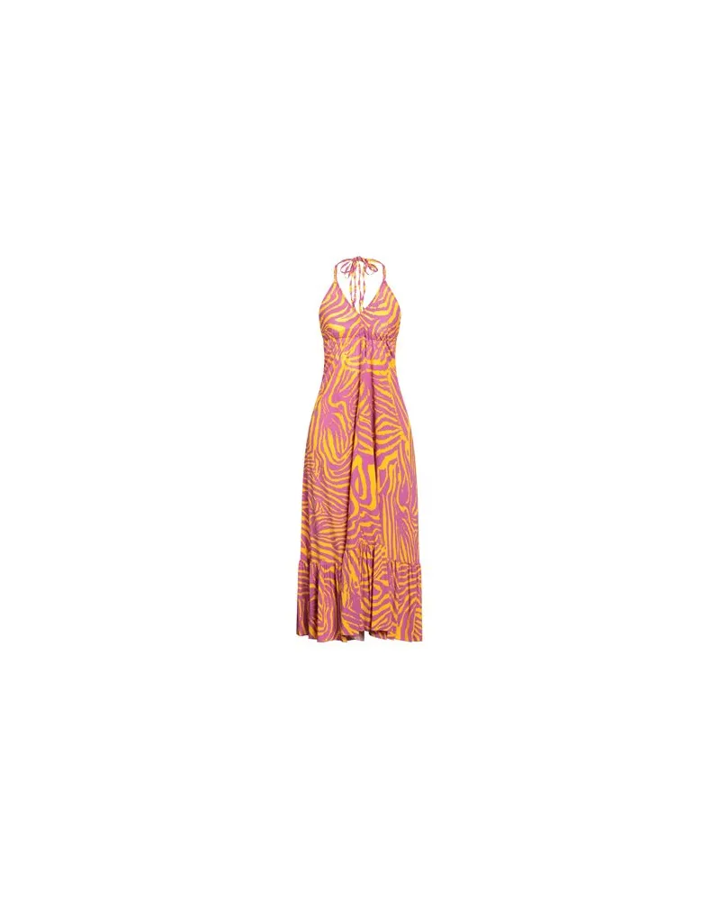 Vanessa Scott KLEIDER - Midi-Kleiderauf YOOX.COM Pfirsich
