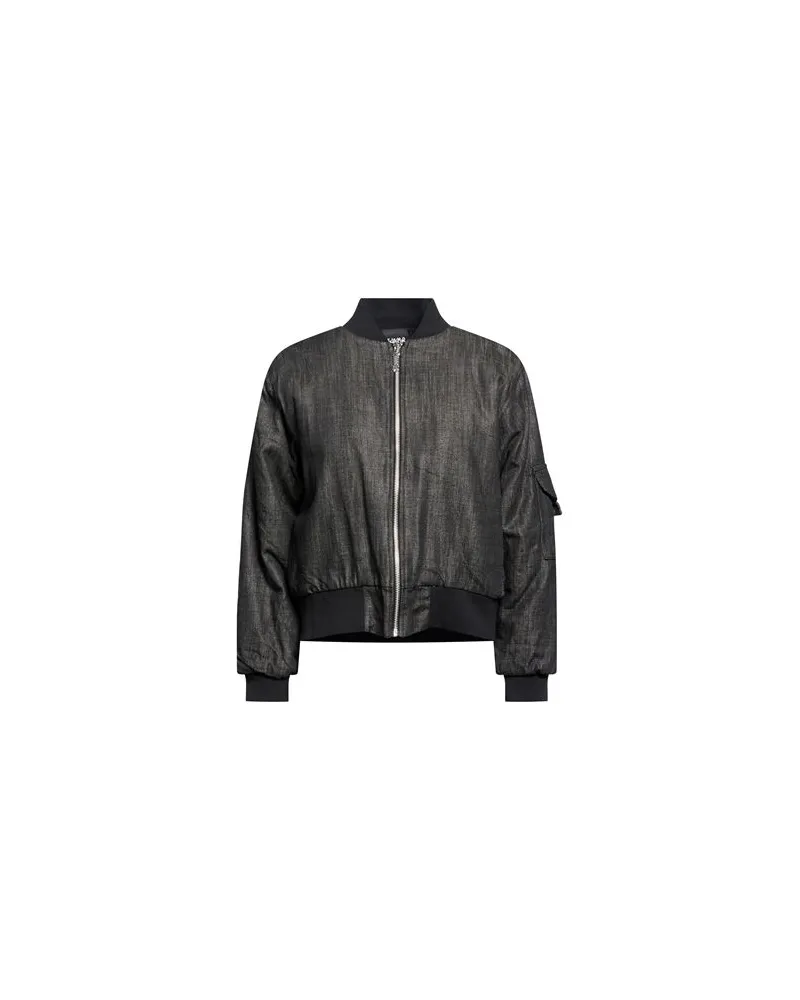 DISCLAIMER JACKEN & MÄNTEL - Jeansjacken/Mäntelauf YOOX.COM Schwarz
