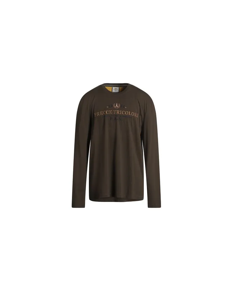 Aeronautica Militare TOPS - T-shirtsauf YOOX.COM Militärgrün