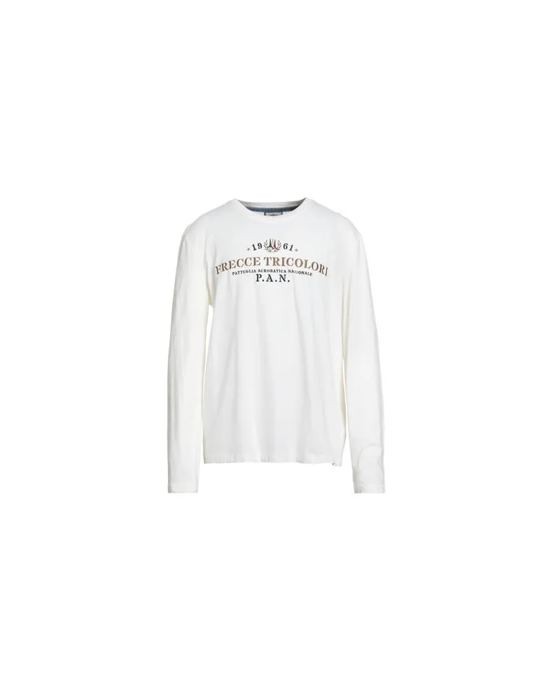 Aeronautica Militare TOPS - T-shirtsauf YOOX.COM Elfenbein