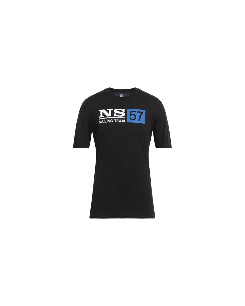 North Sails TOPS - T-shirtsauf YOOX.COM Schwarz