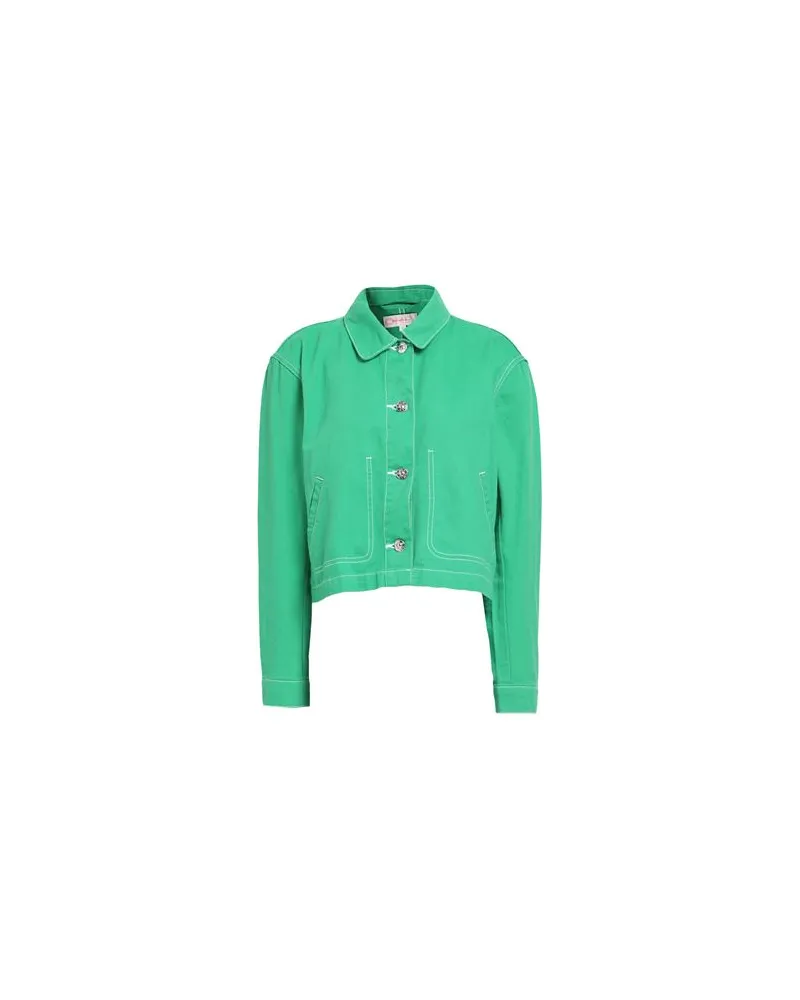 only JACKEN & MÄNTEL - Jeansjacken/Mäntelauf YOOX.COM Grün