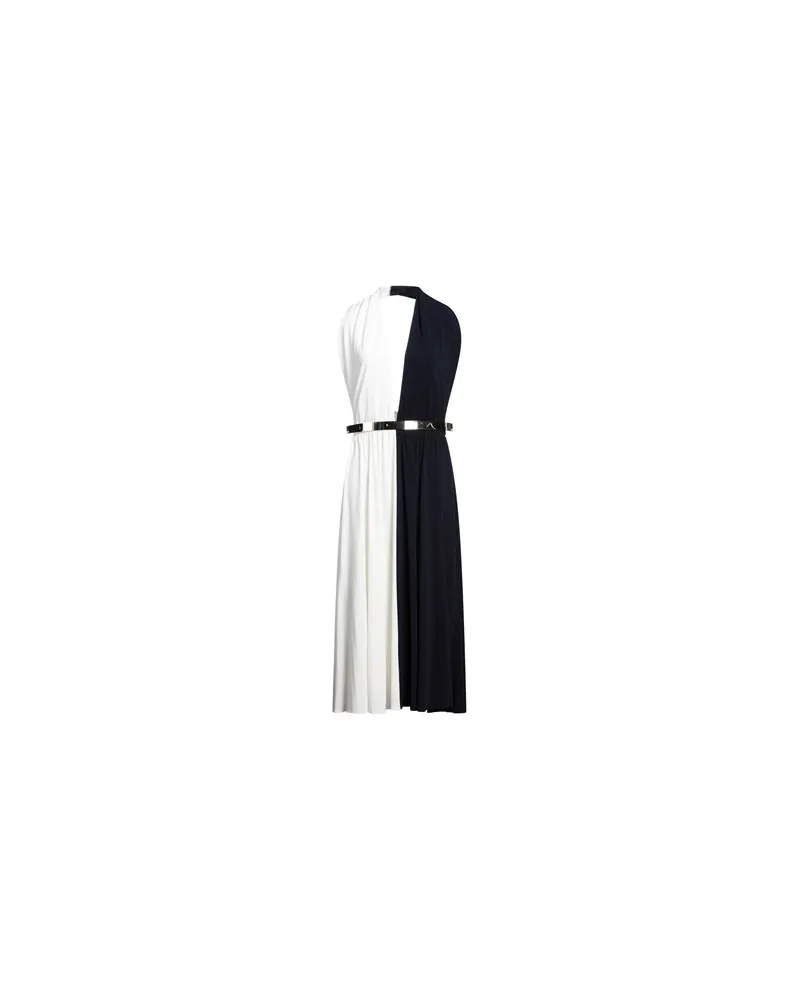 Halston KLEIDER - Maxi-Kleiderauf YOOX.COM Nachtblau