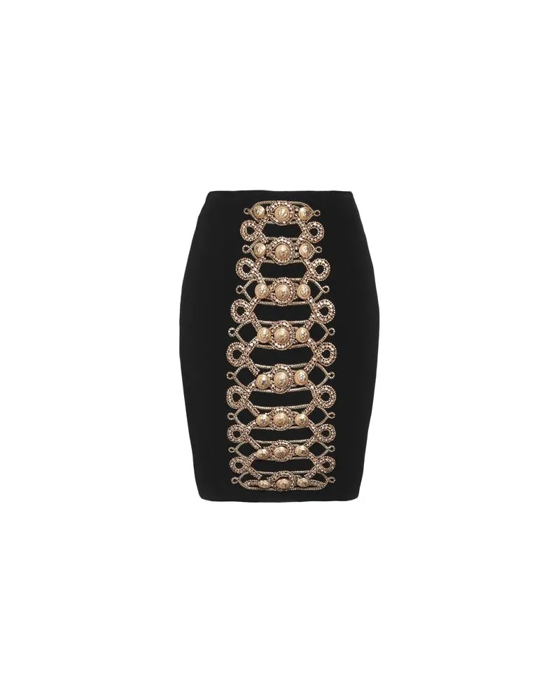 Balmain HOSEN & RÖCKE - Miniröckeauf YOOX.COM Schwarz