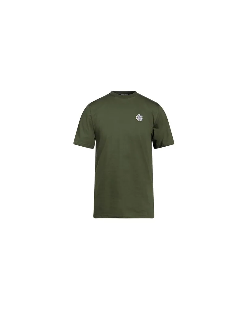 Roberto Cavalli TOPS - T-shirtsauf YOOX.COM Militärgrün