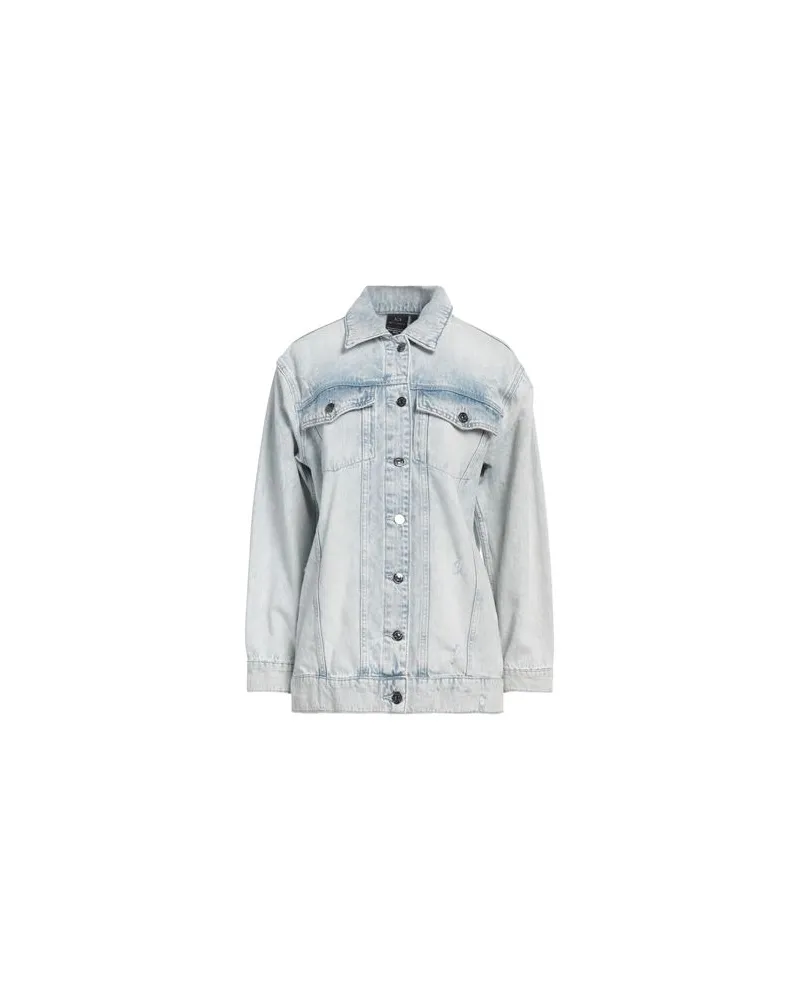 Armani Exchange JACKEN & MÄNTEL - Jeansjacken/Mäntelauf YOOX.COM Blau