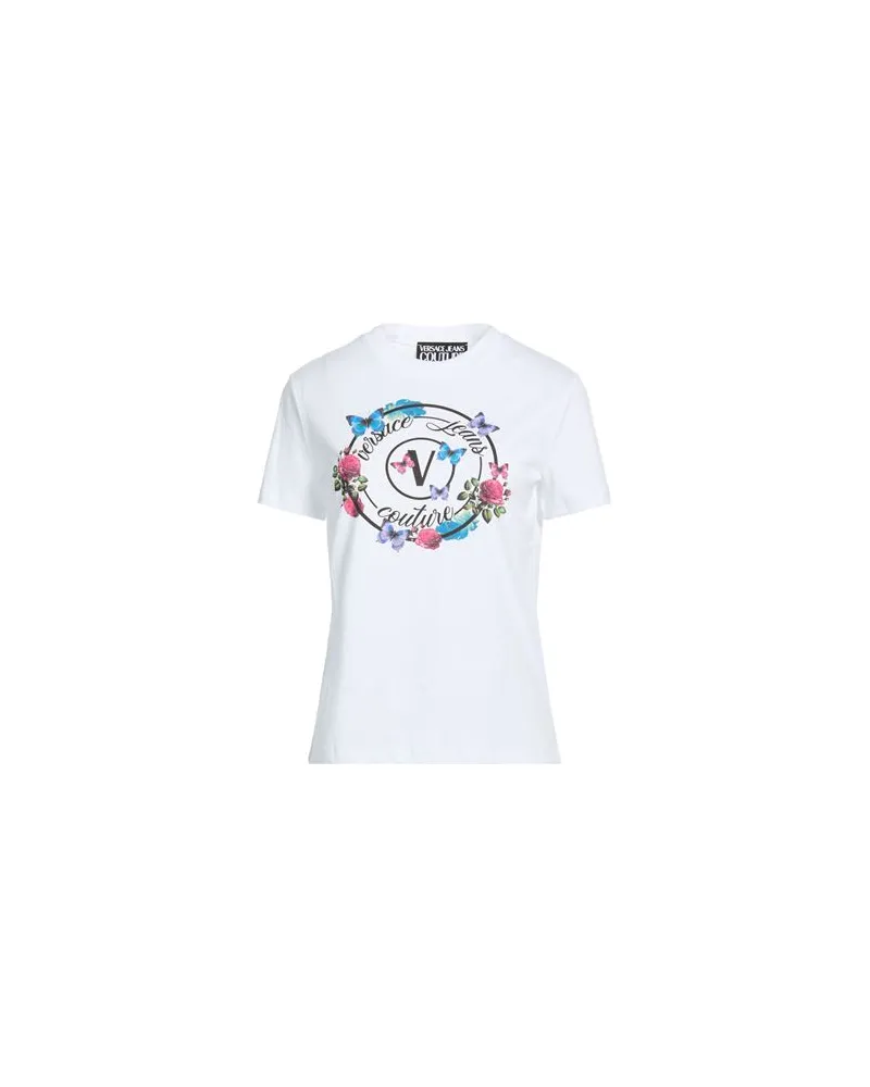 Versace Jeans TOPS - T-shirtsauf YOOX.COM Weiß