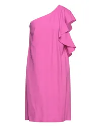 L'Autre Chose Midi-Kleid Fuchsia