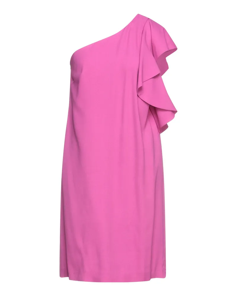 L'Autre Chose Midi-Kleid Fuchsia