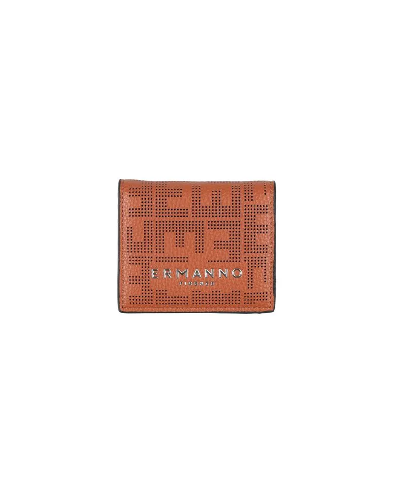 Ermanno Scervino Kleinlederwaren - Brieftaschenauf YOOX.COM Braun
