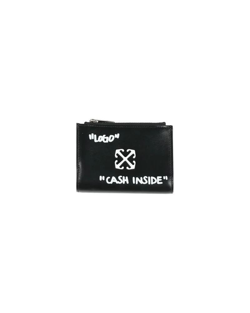 OFF-WHITE Kleinlederwaren - Brieftaschenauf YOOX.COM Schwarz