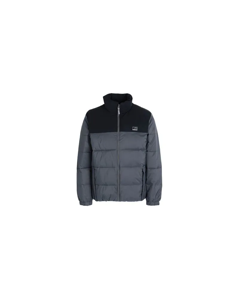 Quiksilver QS Giacca Wolf Shoulder LS  - JACKEN & MÄNTEL - Pufferjacken & Daunenjackenauf YOOX.COM Blei