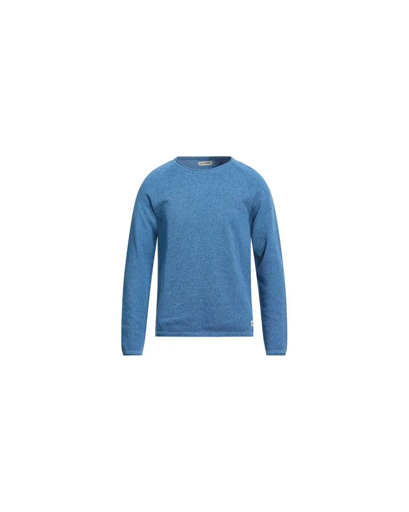 Jack & Jones STRICKWAREN - Pulloverauf YOOX.COM Azurblau