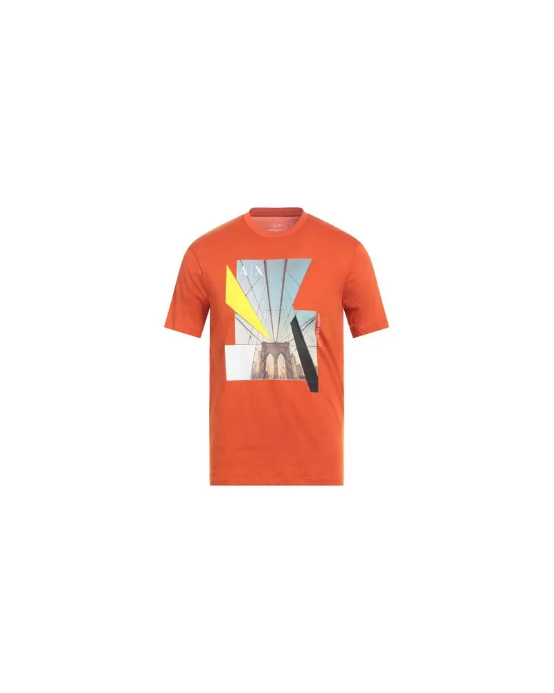Armani Exchange TOPS - T-shirtsauf YOOX.COM Orange