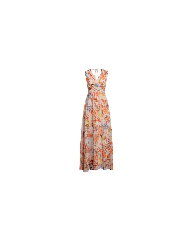 Guess KLEIDER - Maxi-Kleiderauf YOOX.COM Orange