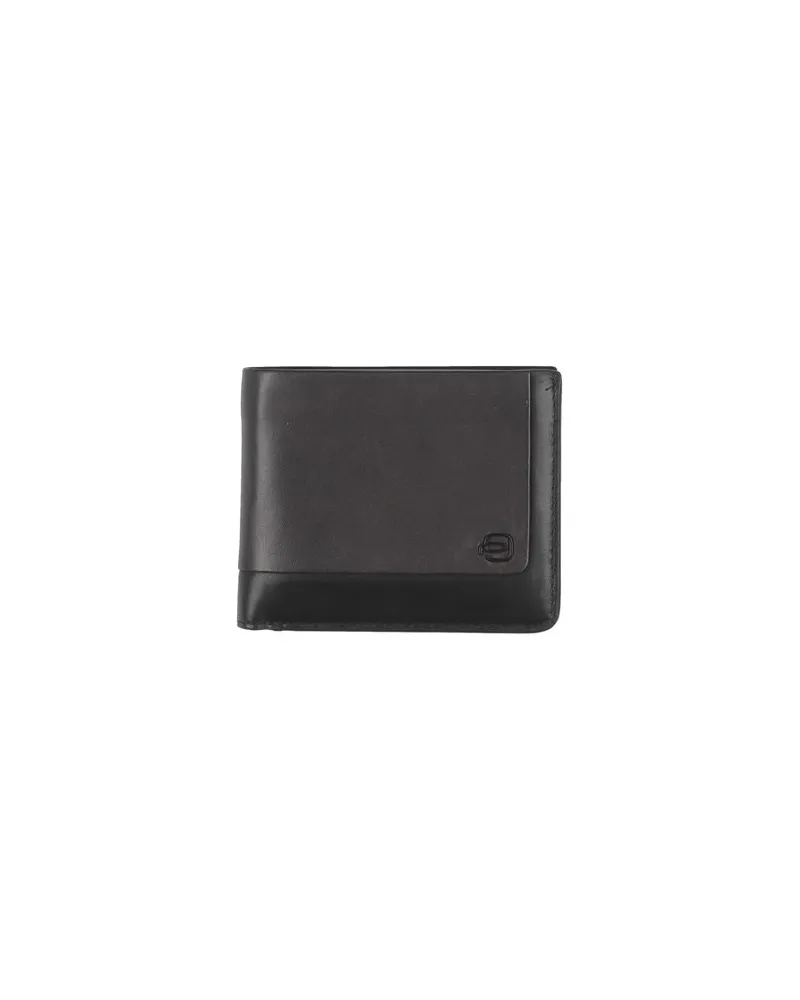 Piquadro Kleinlederwaren - Brieftaschenauf YOOX.COM Schwarz