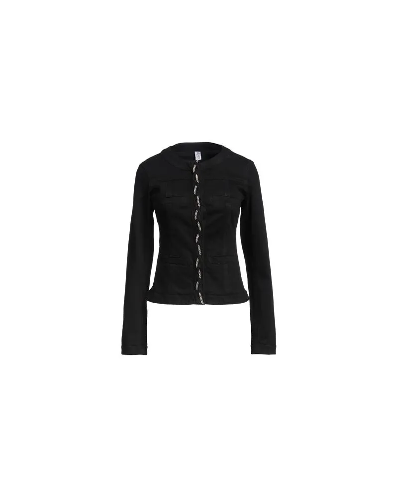 Liu Jo JACKEN & MÄNTEL - Jeansjacken/Mäntelauf YOOX.COM Schwarz
