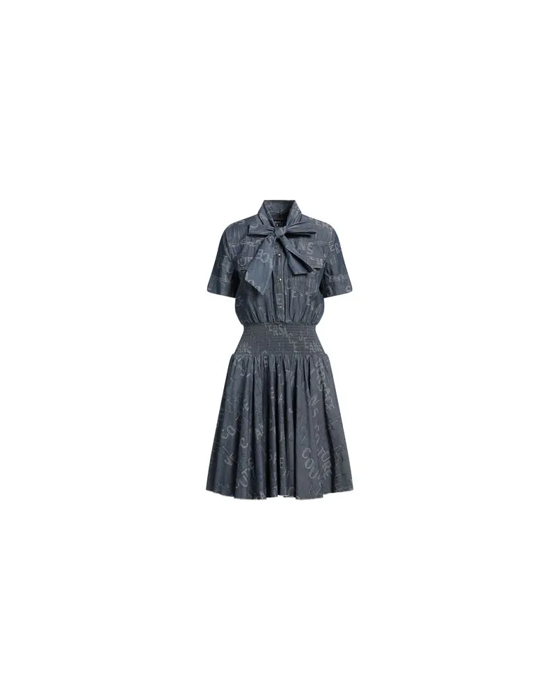 Versace Jeans KLEIDER - Mini-Kleiderauf YOOX.COM Blau
