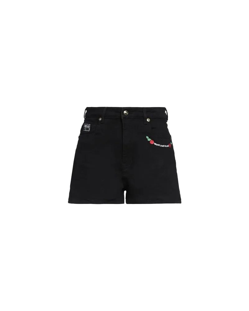 Versace Jeans HOSEN & RÖCKE - Jeansshortsauf YOOX.COM Schwarz