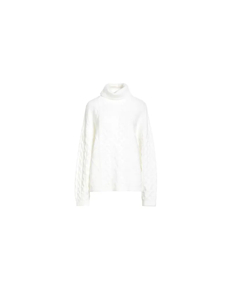 Guess STRICKWAREN - Rollkragenpulloverauf YOOX.COM Elfenbein
