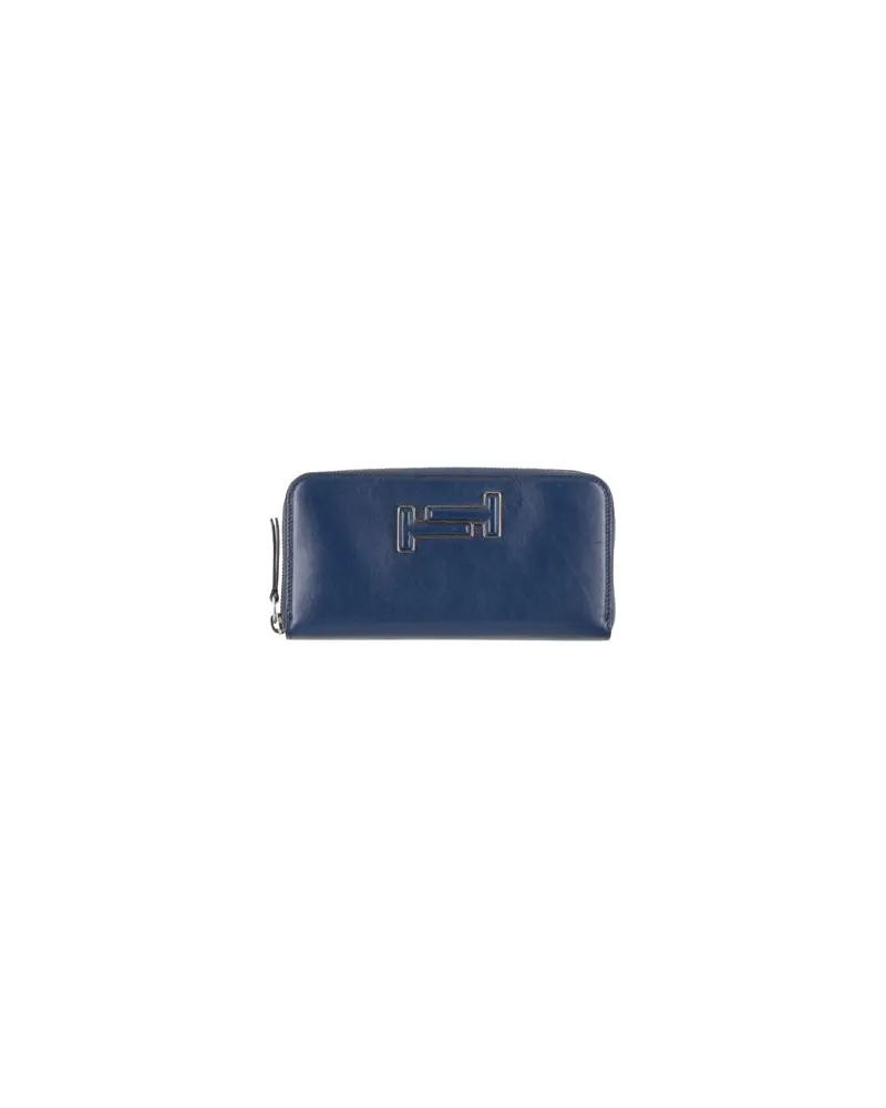 TOD'S Kleinlederwaren - Brieftaschenauf YOOX.COM Blau