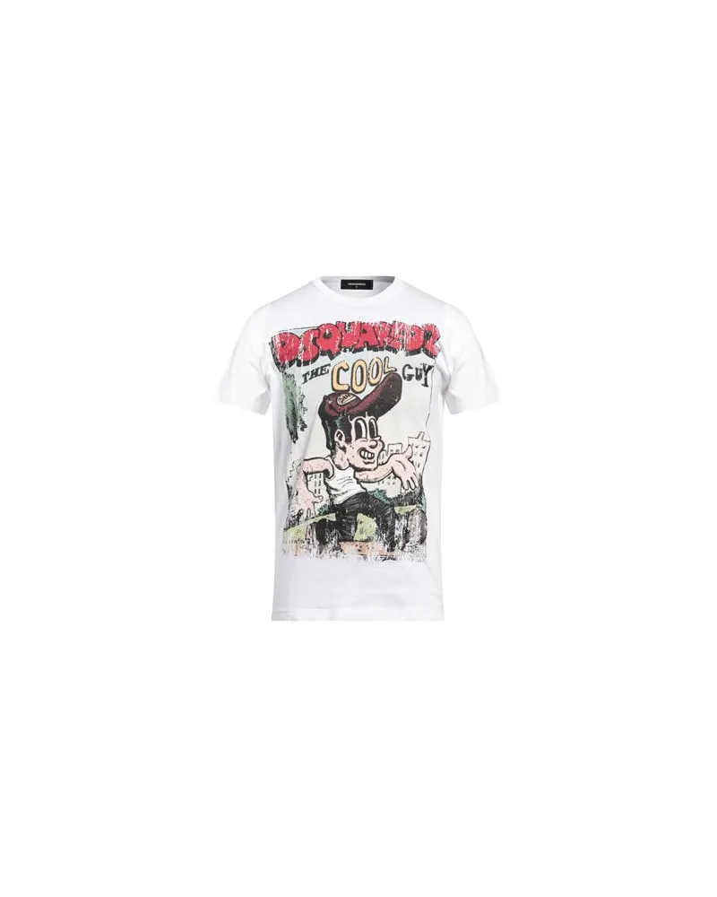 Dsquared2 TOPS - T-shirtsauf YOOX.COM Weiß
