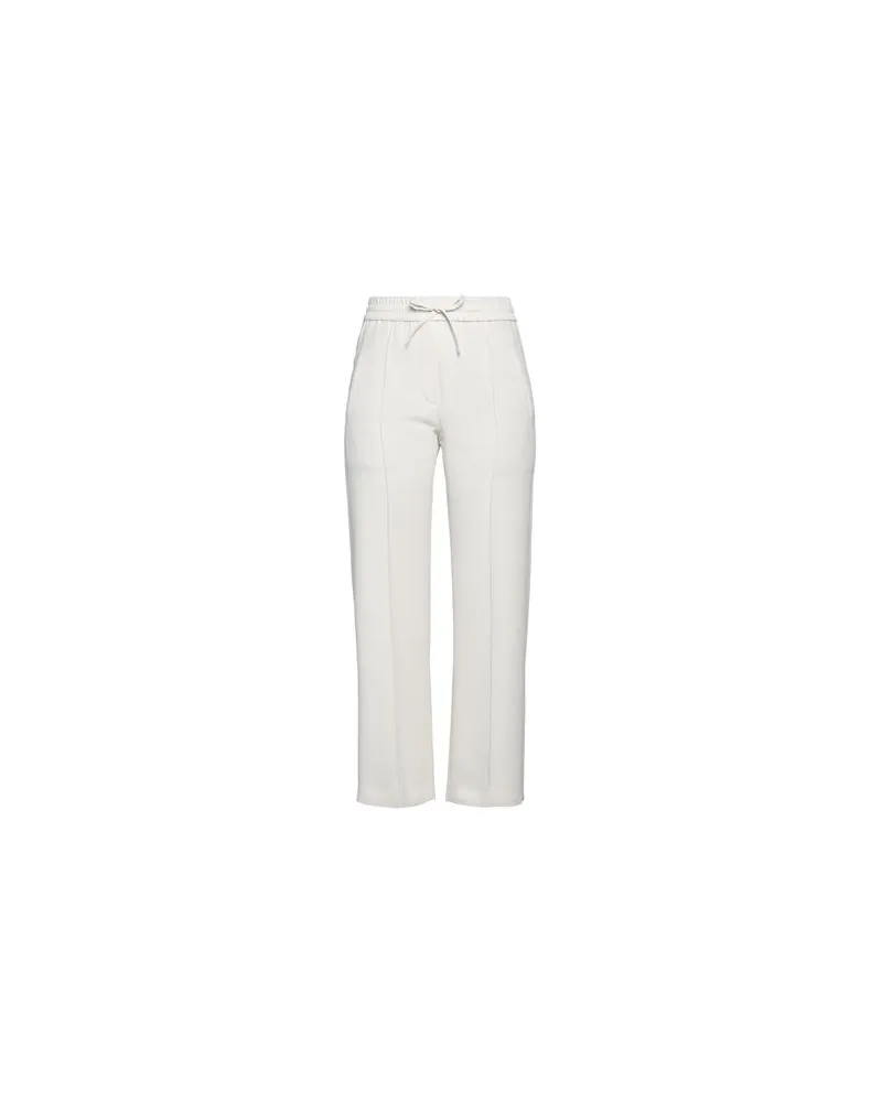 Brunello Cucinelli HOSEN & RÖCKE - Hosenauf YOOX.COM Elfenbein
