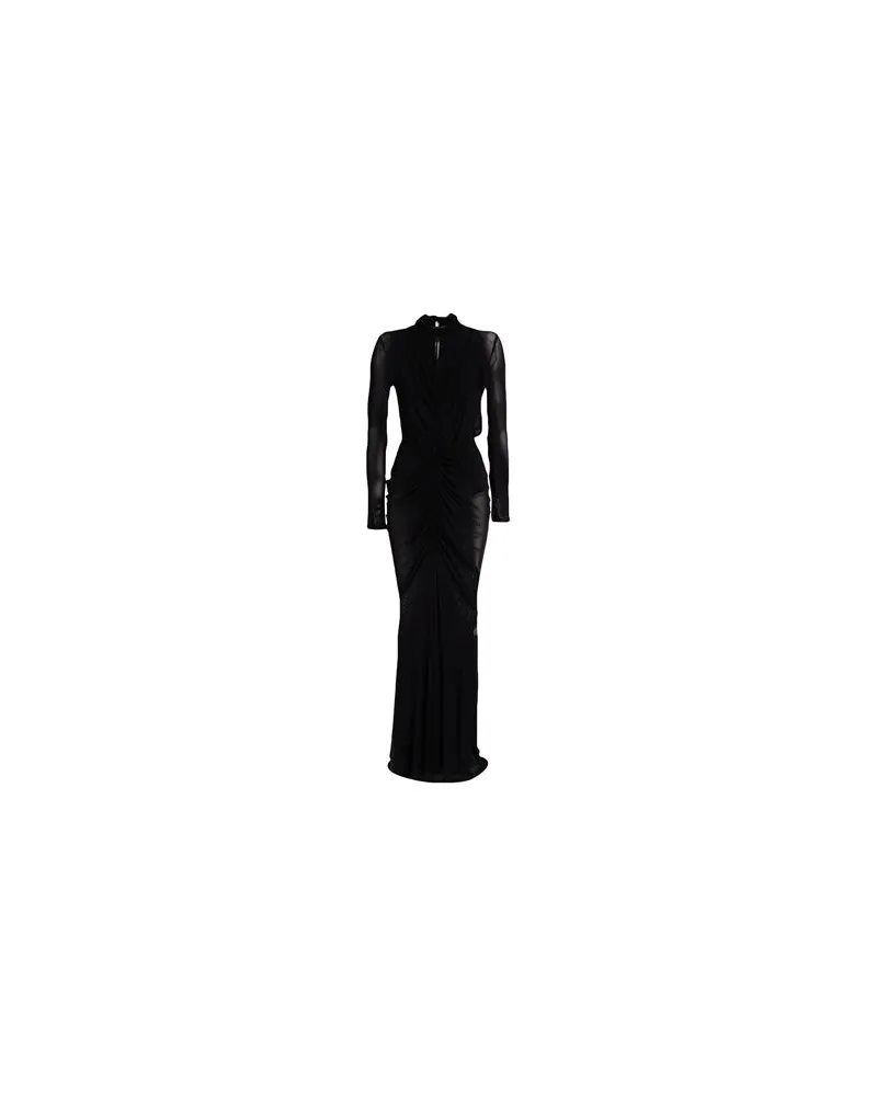 ACTUALEE KLEIDER - Maxi-Kleiderauf YOOX.COM Schwarz