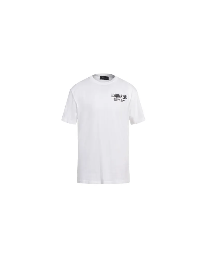Dsquared2 TOPS - T-shirtsauf YOOX.COM Weiß