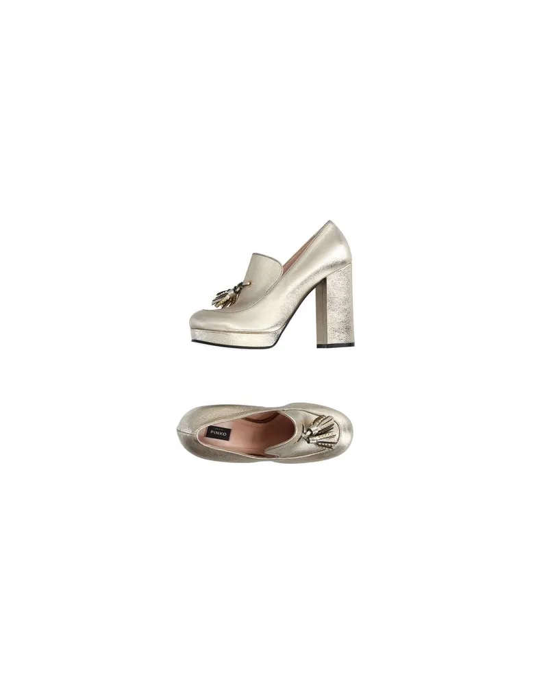 Pinko SCHUHE - Mokassinsauf YOOX.COM Gold