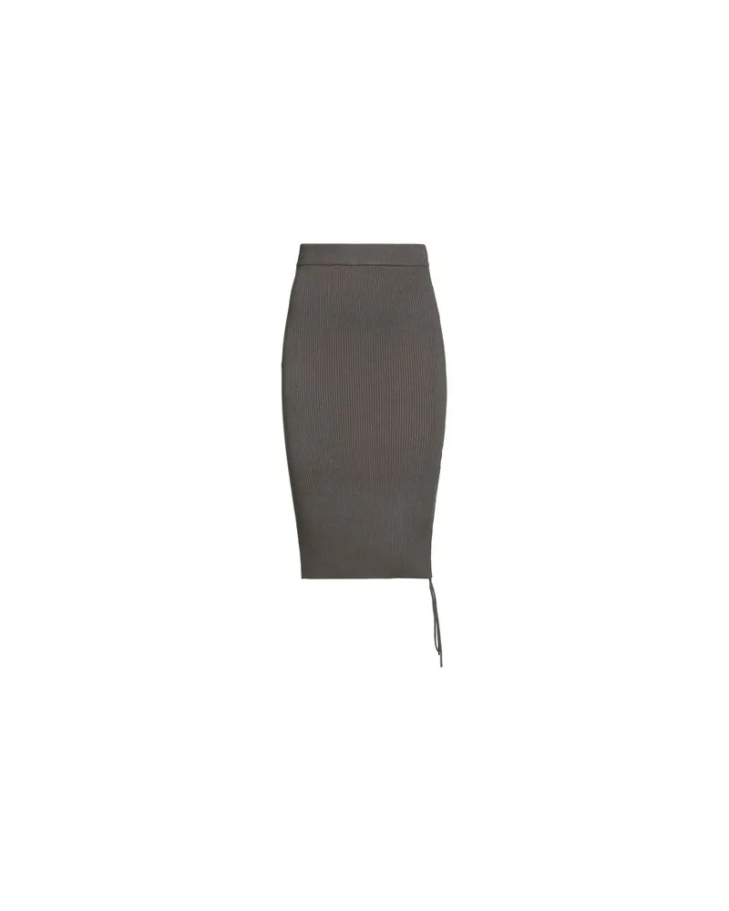 Guess HOSEN & RÖCKE - Midi-Röckeauf YOOX.COM Khaki