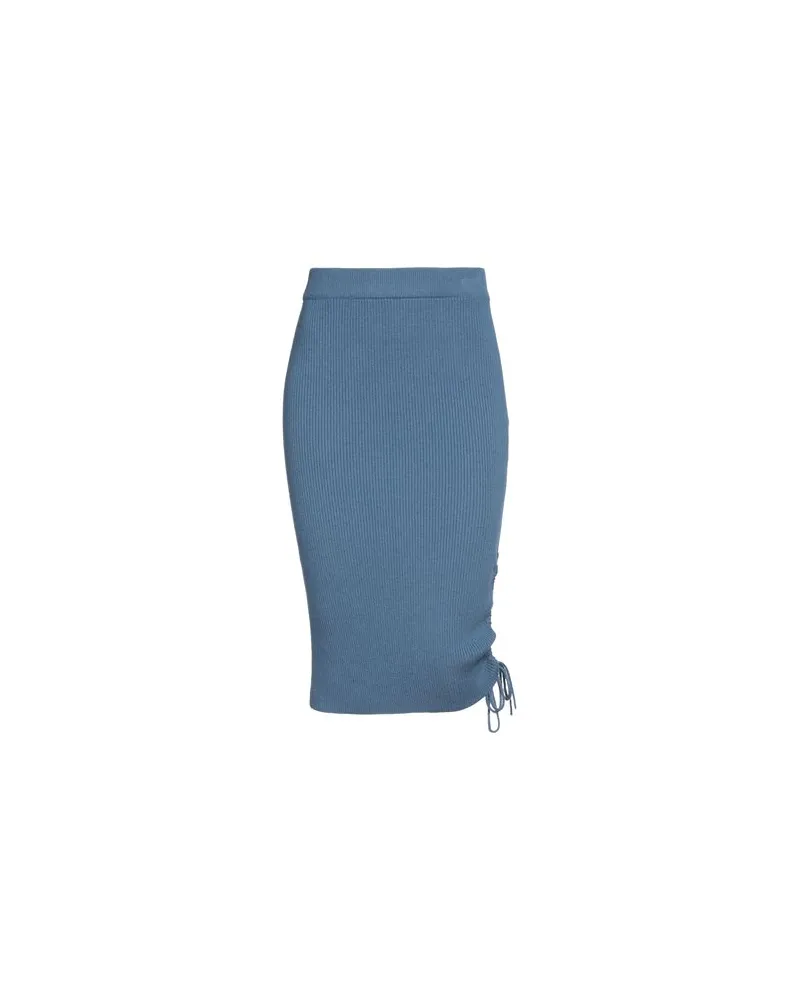 Guess HOSEN & RÖCKE - Midi-Röckeauf YOOX.COM Blaugrau