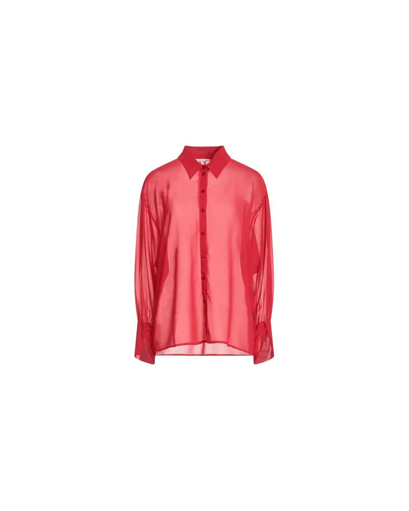 Patrizia Pepe TOPS - Hemdenauf YOOX.COM Rot