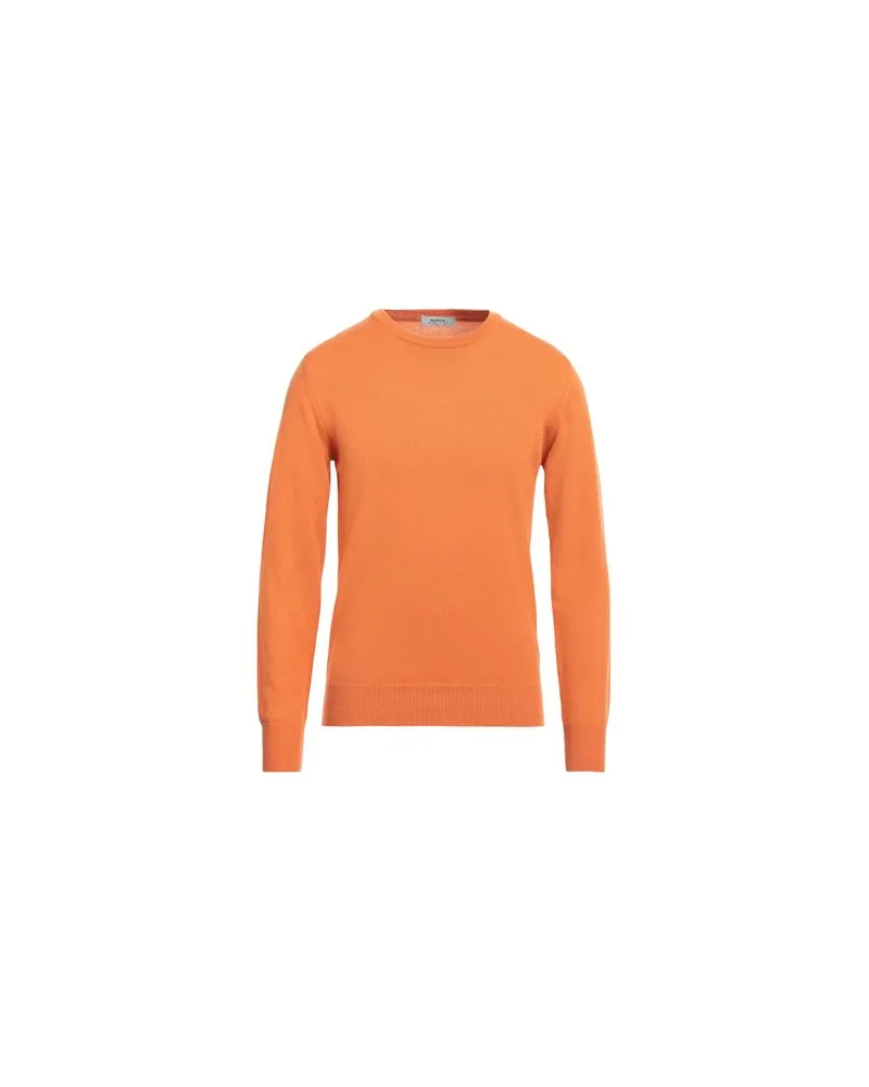 Alpha Studio STRICKWAREN - Pulloverauf YOOX.COM Orange