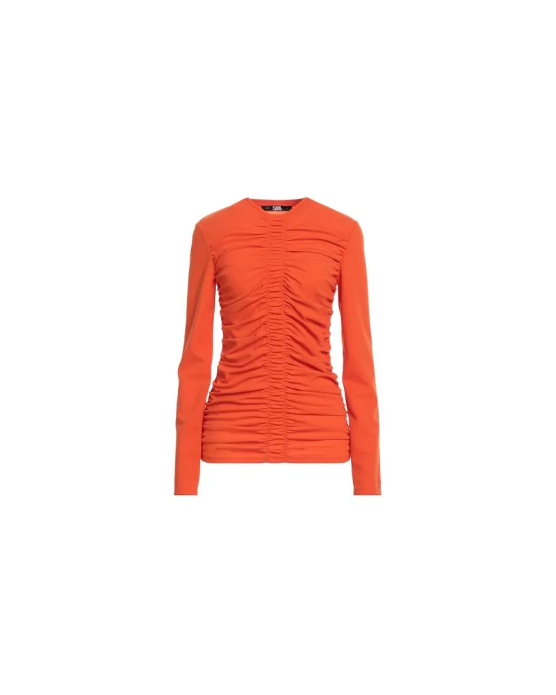 Karl Lagerfeld TOPS - T-shirtsauf YOOX.COM Orange